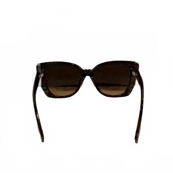 NEW BURBERRY women\'s tortoise sunglasses in brown